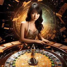 Grand Slam app on Android phone showing live blackjack table with dealer and betting interface